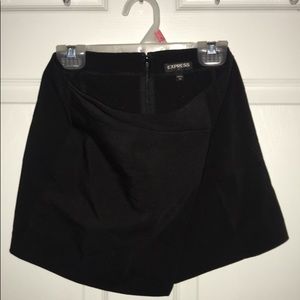 Black Mini skort